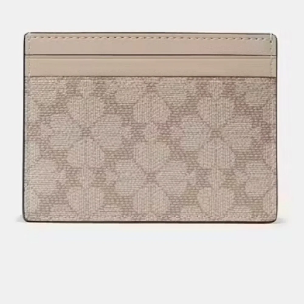 Kate Spade ♠️ Spade Flower Small Slim Card Holder NEW
